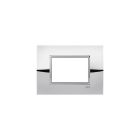 Placca Square Metal cromo lucido 3M product photo