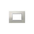 Placca Square Metal argento light. 3M product photo