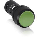 CP1-10G-10 Pulsante verde, 1NA (ghiera in plastica nera) product photo
