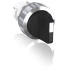 M3SSC1-30B Sel. nero, 3 pos. stab. 45°, Funzione pos. centrale, leva corta (ghiera in metallo cromato) product photo