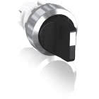 M2SS1-30B Sel. nero, 2 pos. stab. 45&deg;, leva corta (ghiera in metallo cromato) product photo