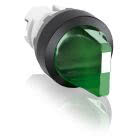 M3SSV1-11G Sel. a 3 pos. stabili, verde, montaggio in custodie verticali product photo