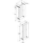 Piastra di fondo intera H=1800mm L=400mm product photo