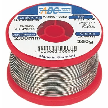 FILO DI STAGNO K 3800X250 product photo Photo 01 3XL