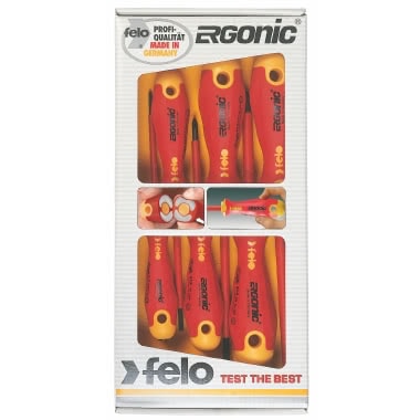 Set di 6 giraviti isolati 1000 VOLT FELO ERGONIC product photo Photo 01 3XL