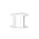 Angolo interno BR65100 BIANCO product photo Photo 01 2XS