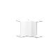 Angolo interno variab.200x80 BIANCO product photo Photo 01 2XS