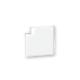 Curva piana SX x KB72 BIANCO product photo Photo 01 2XS
