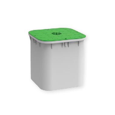 Pozzetto portapalo 25x25 VERDE product photo Photo 01 3XL