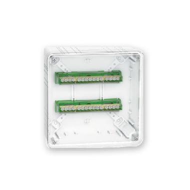 Scatola equipotenz. 30 fori BIANCO product photo Photo 01 3XL