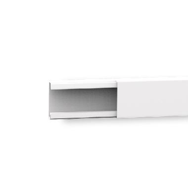 Minicanale 40x40 BIANCO (Conf. da 2 Mt.) product photo Photo 01 3XL