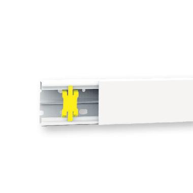 Canale divisibile 60x60/2 BIANCO (Conf. da 2 Mt.) product photo Photo 01 3XL