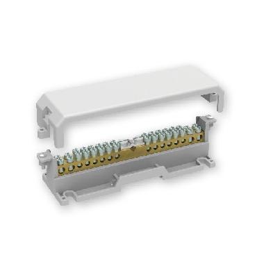 Morsettiera equipotenziale 17 fori product photo Photo 01 3XL