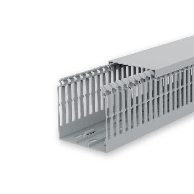 Canale cablaggio 80x40 passo 10 (Conf. da 2 Mt.) product photo Photo 01 3XL