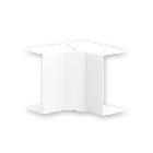 Angolo interno variab.100x80 BIANCO product photo