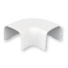 Curva piana 65x50 mm BIANCO product photo