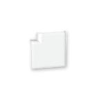 Curva piana SX x KB72 BIANCO product photo