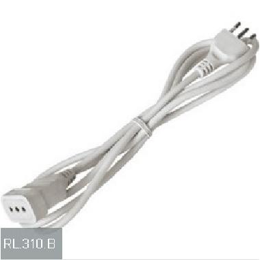 Prolunga lineare 10a 3m cavo bianco product photo Photo 01 3XL