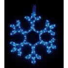 Figura 'fiocco neve' blu LED product photo