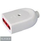 Presa mobile 2p+t 10/16a 250v nera product photo