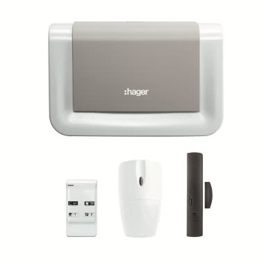 Kit allarme senza fili Logisty Alma 4 componenti con multicontatto marrone product photo Photo 01 3XL