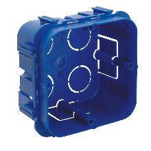 Scatola quadrata da incasso 1 o 2 moduli per S44 e S45  Interasse viti 60 mm product photo