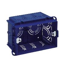 Scatola rettangolare da incasso con dimensioni maggiorate  3 moduli per S44 e S45 product photo