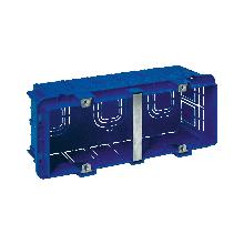 Scatola rettangolare da incasso con dimensioni maggiorate  6 moduli per S44 e S45 product photo