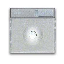 Lampada anti blackout. Allumia S44. colore Grigio Tech. a led  alimentazione 230v  finitura lucida  2 Mod. product photo