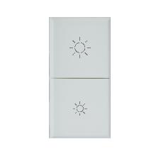 DUE MEZZI TASTI PER DIMMER IOT WHITEK 1 MOD. S44 product photo