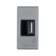 Caricatore USB tipo A. Allumia S44. colore grigio tech. 3A alimentazione 240V  finitura lucida  1 Mod. product photo Photo 02 2XS