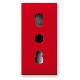 Presa bipasso Rossa S44. 2P+T 10/16A 250V  finitura lucida  1 Mod. product photo Photo 01 2XS