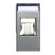 Presa RJ45 CAT6 UTP  non schermata  Allumia S44 colore Grigio Tech  finitura lucida  1 Mod. product photo Photo 01 2XS