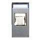 Presa RJ45 CAT6 FTP  schermata  Allumia S44 colore Grigio Tech  finitura lucida  1 Mod. product photo Photo 01 2XS