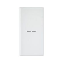 DEVIATORE ASSIALE CON GEMMA. WHITEK S44. COLORE RAL 9010. 1P 10AX ILLUMINABILE  FINITURA OPACA  1 MOD. product photo Photo 01 2XS