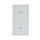 DUE MEZZI TASTI PER DIMMER IOT WHITEK 1 MOD. S44 product photo Photo 01 2XS