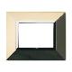 Placca Zama. S44 colore ottone lucido. con cornicetta  3 Mod. product photo Photo 01 2XS