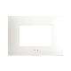 Placca Tecnopolimero Young S44. colore bianco totale  3 Mod. product photo Photo 01 2XS