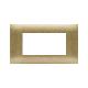 Placca Tecnopolimero Young S44. colore oro  4 Mod. product photo Photo 01 2XS