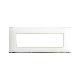 PLACCA TECNOPOLIMERO YOUNG S44. COLORE BIANCO OPACO  7 MOD. product photo Photo 01 2XS