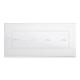 Placca Touch Vetro. S44 colore bianco 4 comandi. 7 Mod. product photo Photo 01 2XS