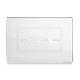 Placca Touch Vetro. S44 colore bianco 4 comandi. 4 Mod. product photo Photo 01 2XS
