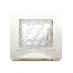 Placca autoportante stagna IP55 colore bianco RAL 9010  2 Mod. product photo Photo 01 2XS