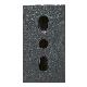 Presa bipasso Noir S45. colore nero. 2P+T 10/16A 250V  finitura opaca  1 Mod. product photo Photo 01 2XS
