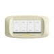 PLACCA BANQ PRESS. 4M. BIANCO PANNA product photo Photo 01 2XS