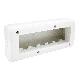 Contenitore autoportanti per tubo IP40 S45. RAL9016 6 Mod. product photo Photo 01 2XS