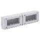 Contenitore autoportanti per tubo IP40 S45. RAL7035 8 Mod. product photo Photo 01 2XS