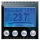 Cronotermostato elettronico con display 230V, Life S44, colore Nero - finitura lucida - 2 Mod. product photo Photo 01 2XS