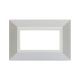 Placca Zama, S44 colore bianco micalizzato, con cornicetta - 4 Mod. product photo Photo 01 2XS