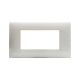 Placca Tecnopolimero Young S44, colore bianco 3D 4 Mod. product photo Photo 01 2XS